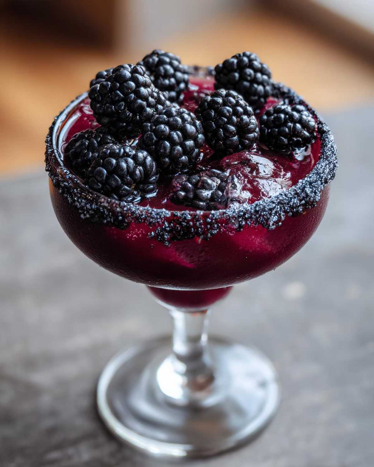 Witch’s Brew Blackberry Margarita (Halloween Cocktail) - detail 1