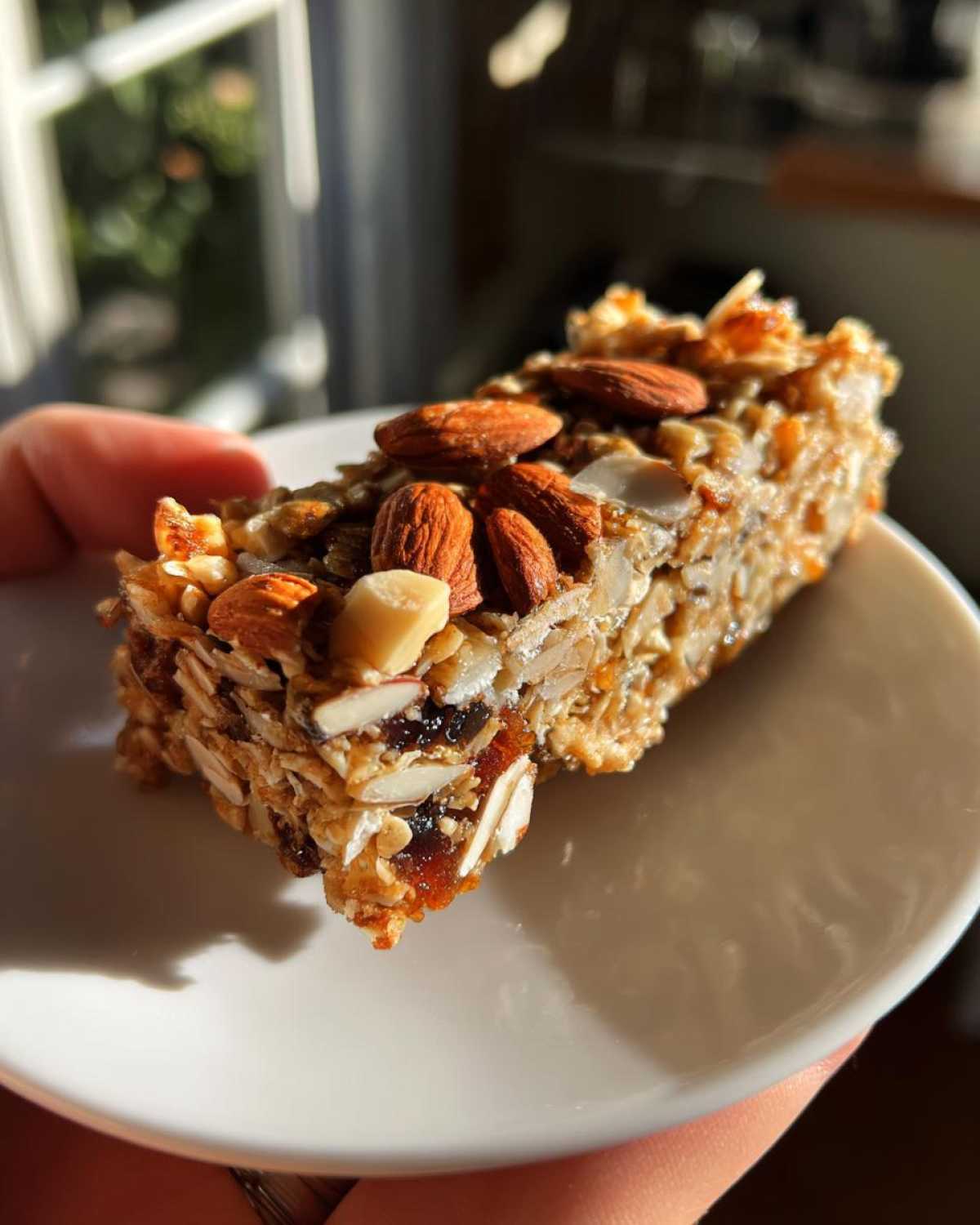 Almond Fig Granola Bars - detail 1