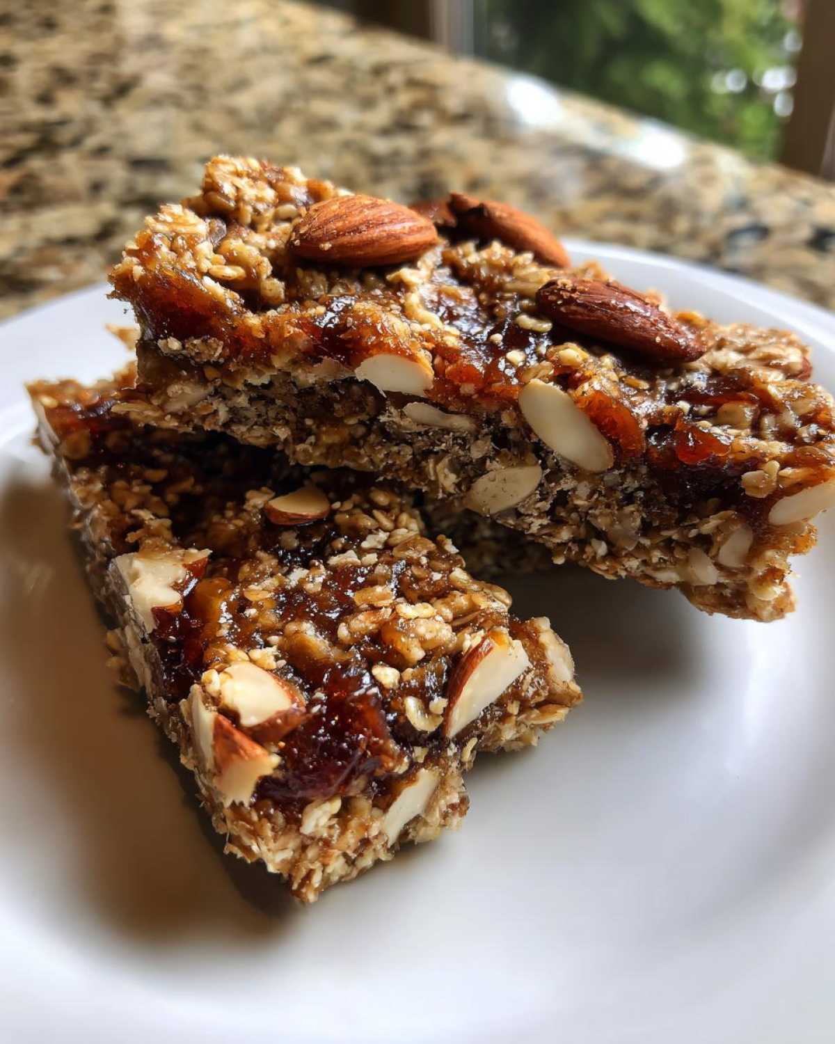 Almond Fig Granola Bars - detail 3