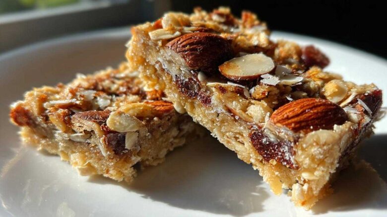 Almond Fig Granola Bars