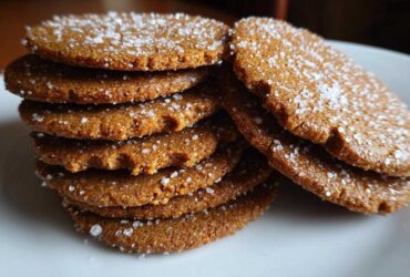 Almond Flour Gluten-Free Gingerbread Cookies