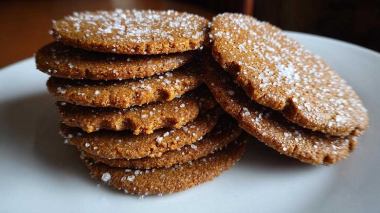 Almond Flour Gluten-Free Gingerbread Cookies