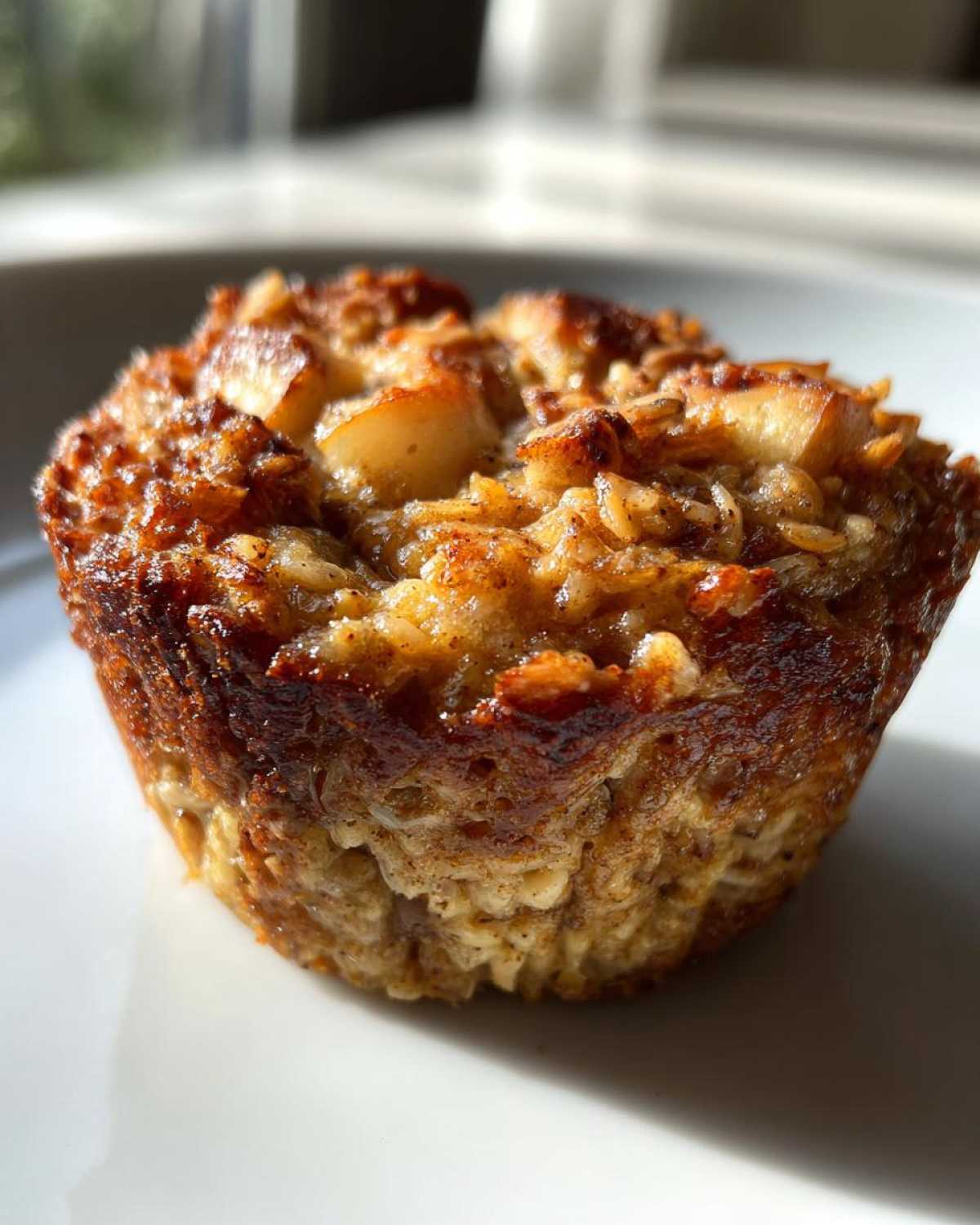 Baked Apple Cinnamon Oatmeal Cups - detail 1