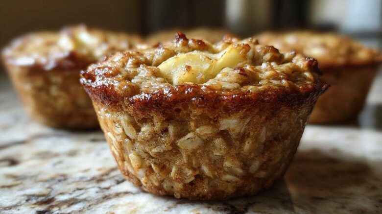 Baked Apple Cinnamon Oatmeal Cups