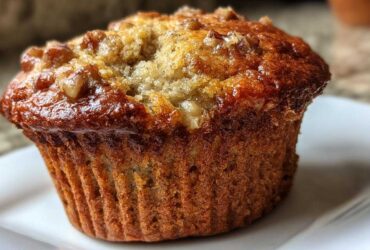 Banana walnut muffins