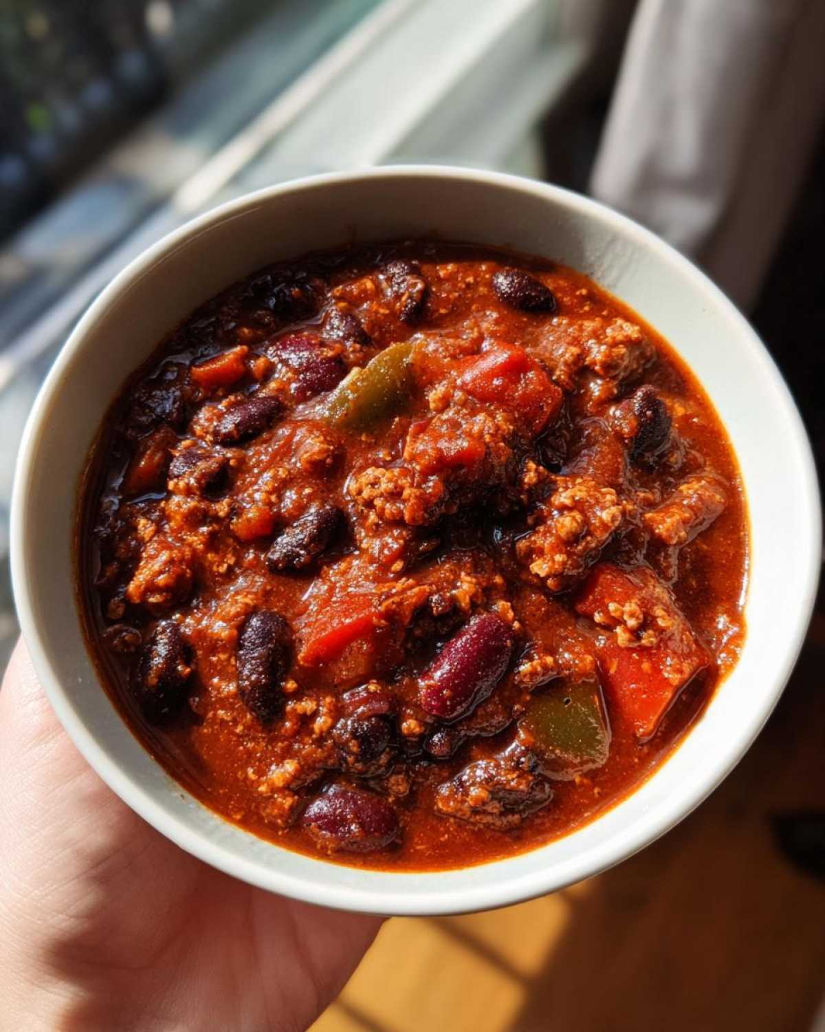 Beetroot and Black Bean Chili - detail 4