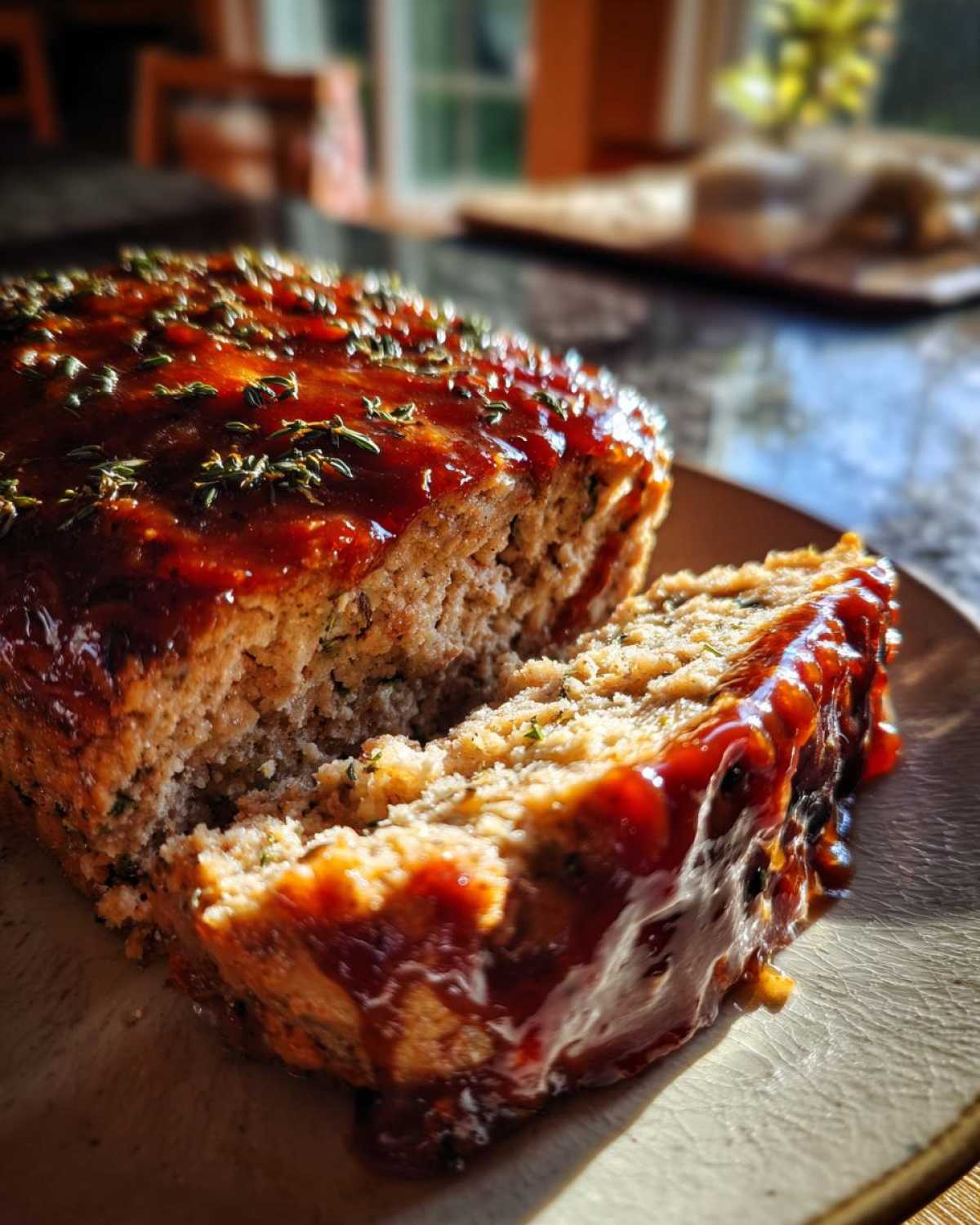 Bourbon-Maple Glazed Meatloaf - detail 4