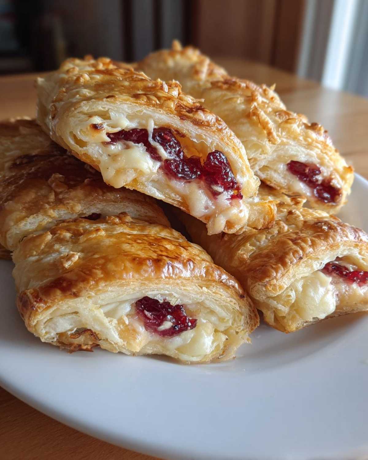 Brie and Cranberry Puff Pastry Twists - detail 1