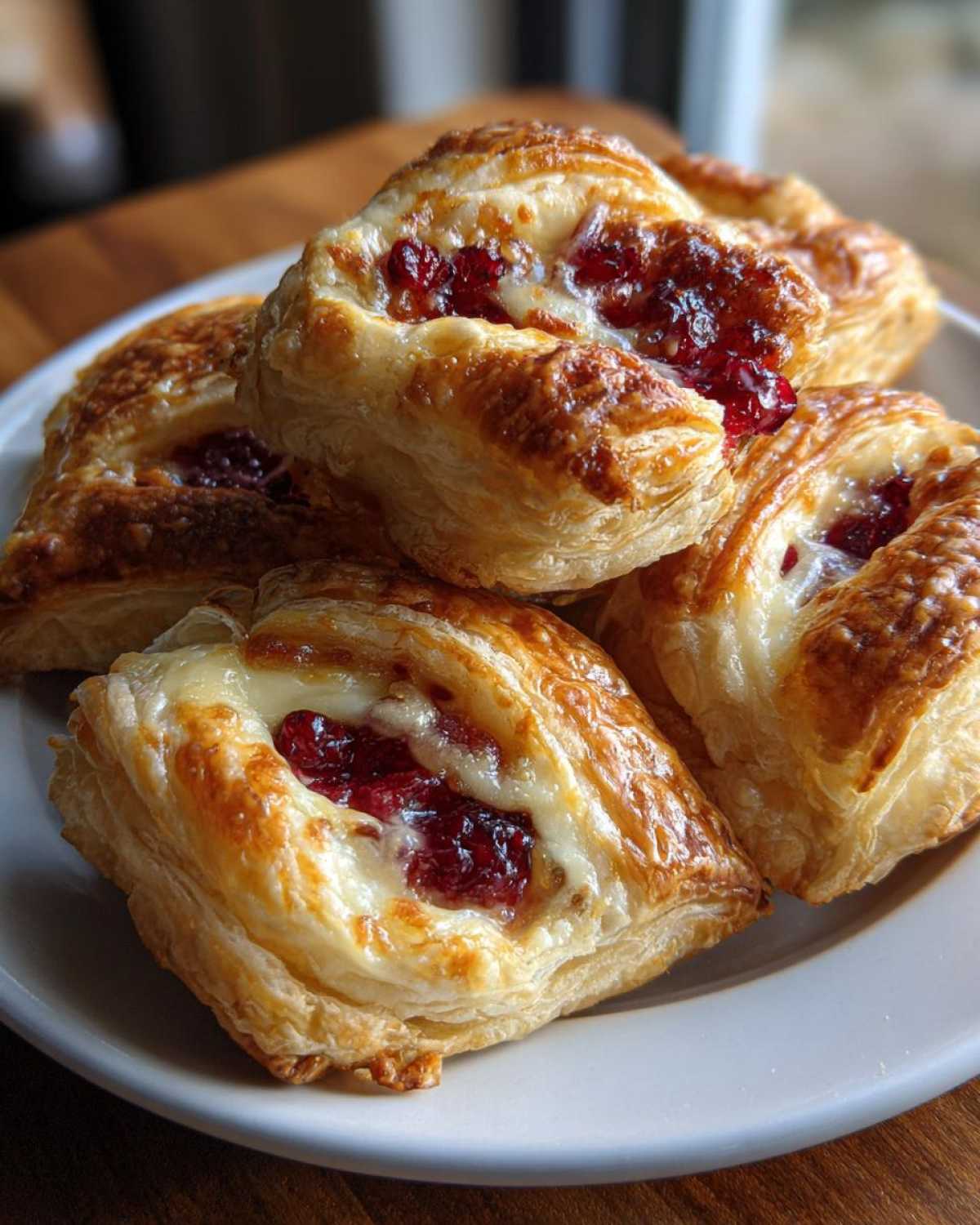 Brie and Cranberry Puff Pastry Twists - detail 4