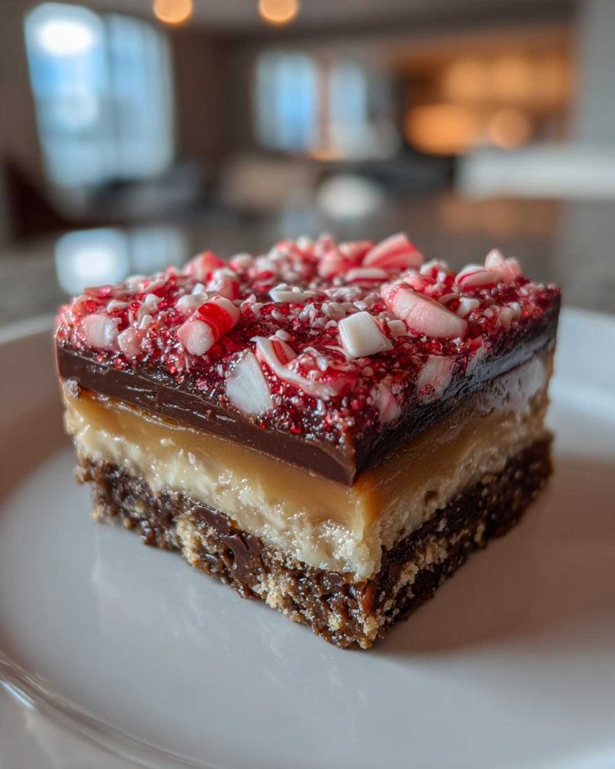 Candy Cane Crunch Bars - detail 1