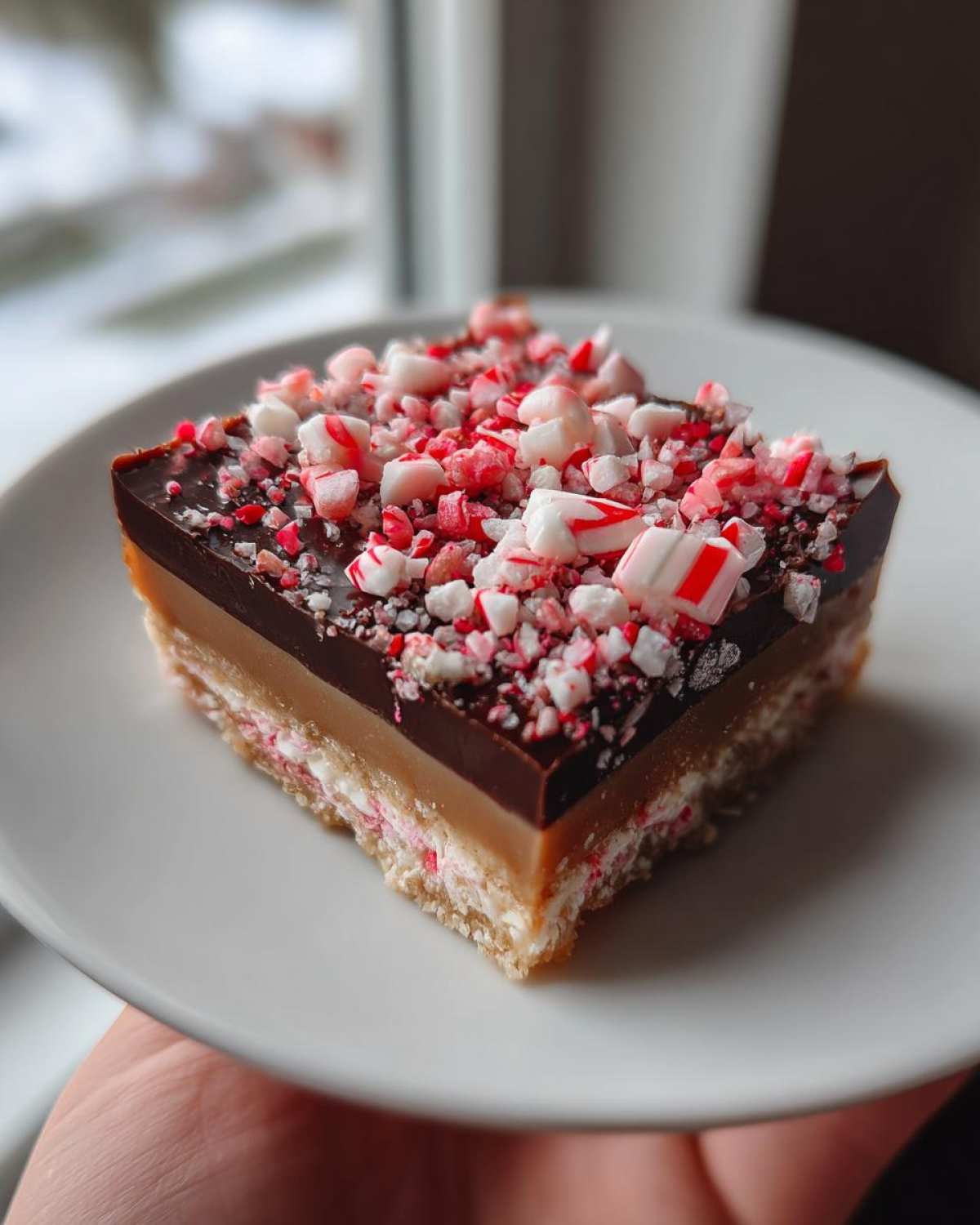 Candy Cane Crunch Bars - detail 2