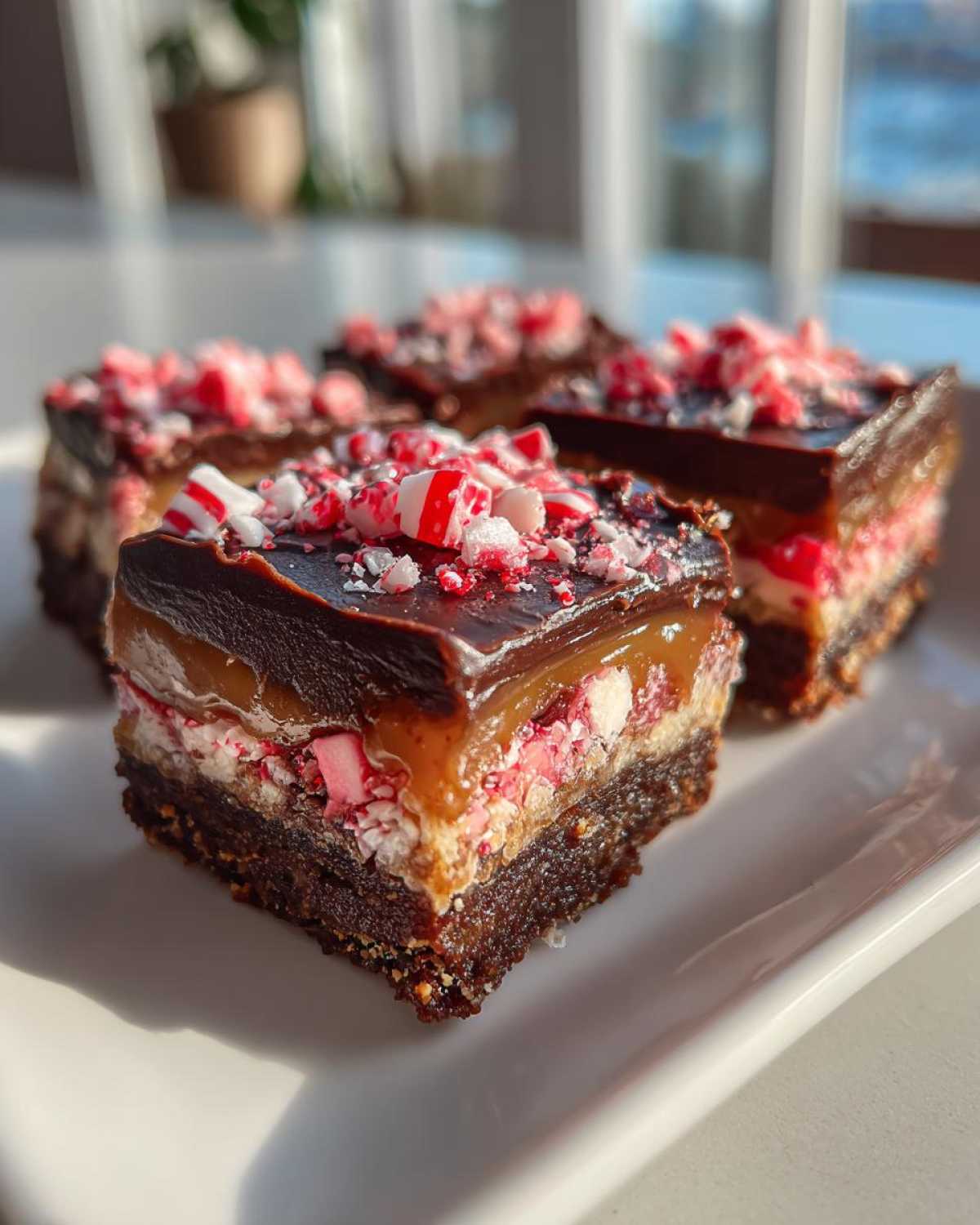 Candy Cane Crunch Bars - detail 4