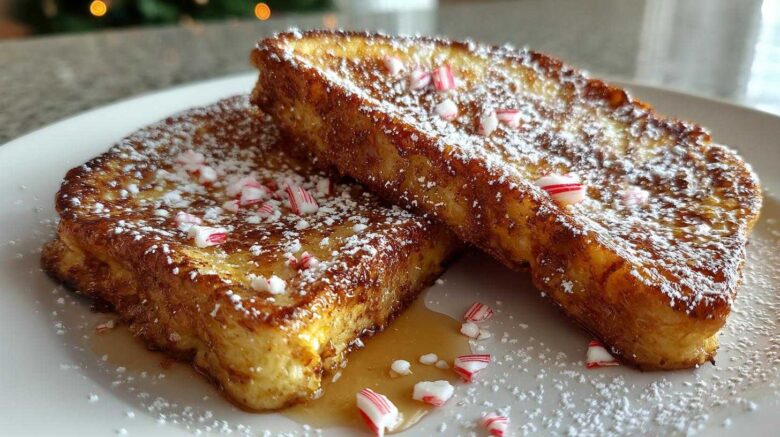 Candy Cane French Toast