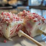 Candy Cane Marshmallow Pops