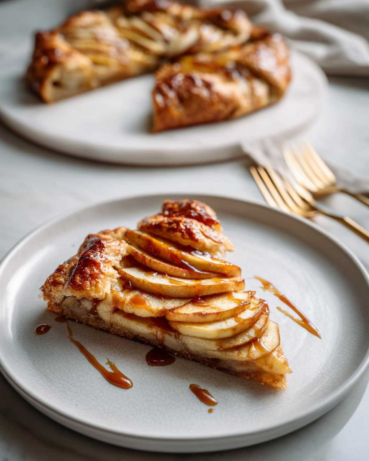 Caramel Apple Galette - detail 2