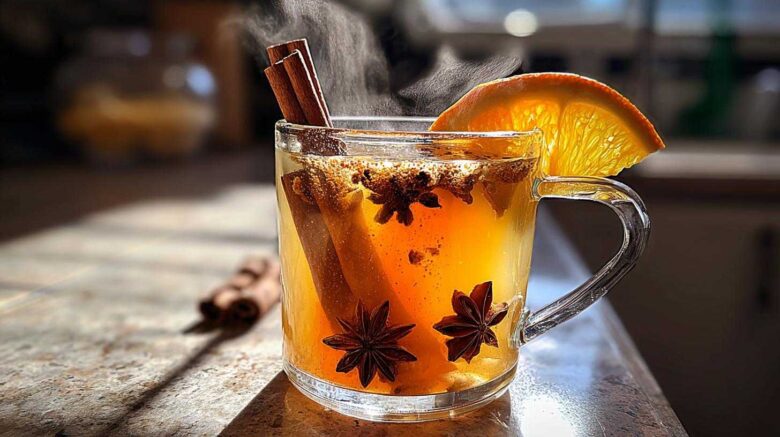 Chai-Spiced Hot Cider