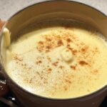 Cheese Fondue with Gingerbread Dippers