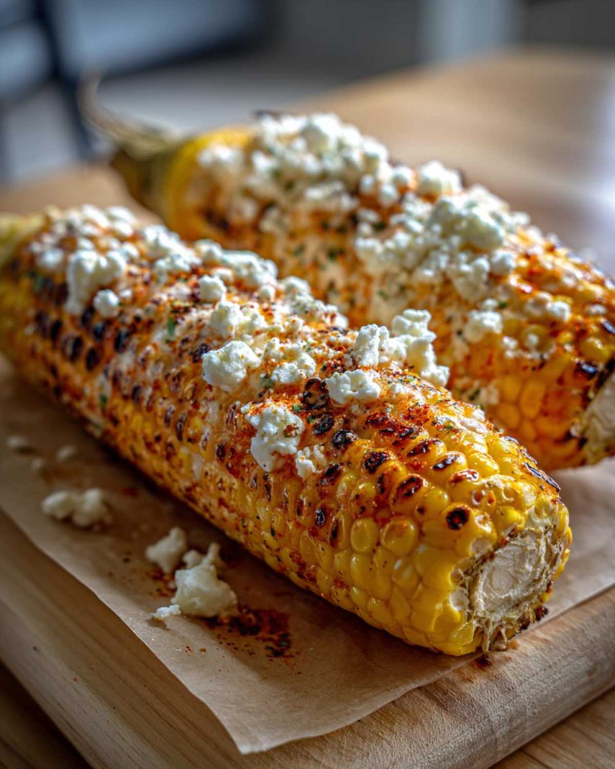 Cheesy street corn - detail 2