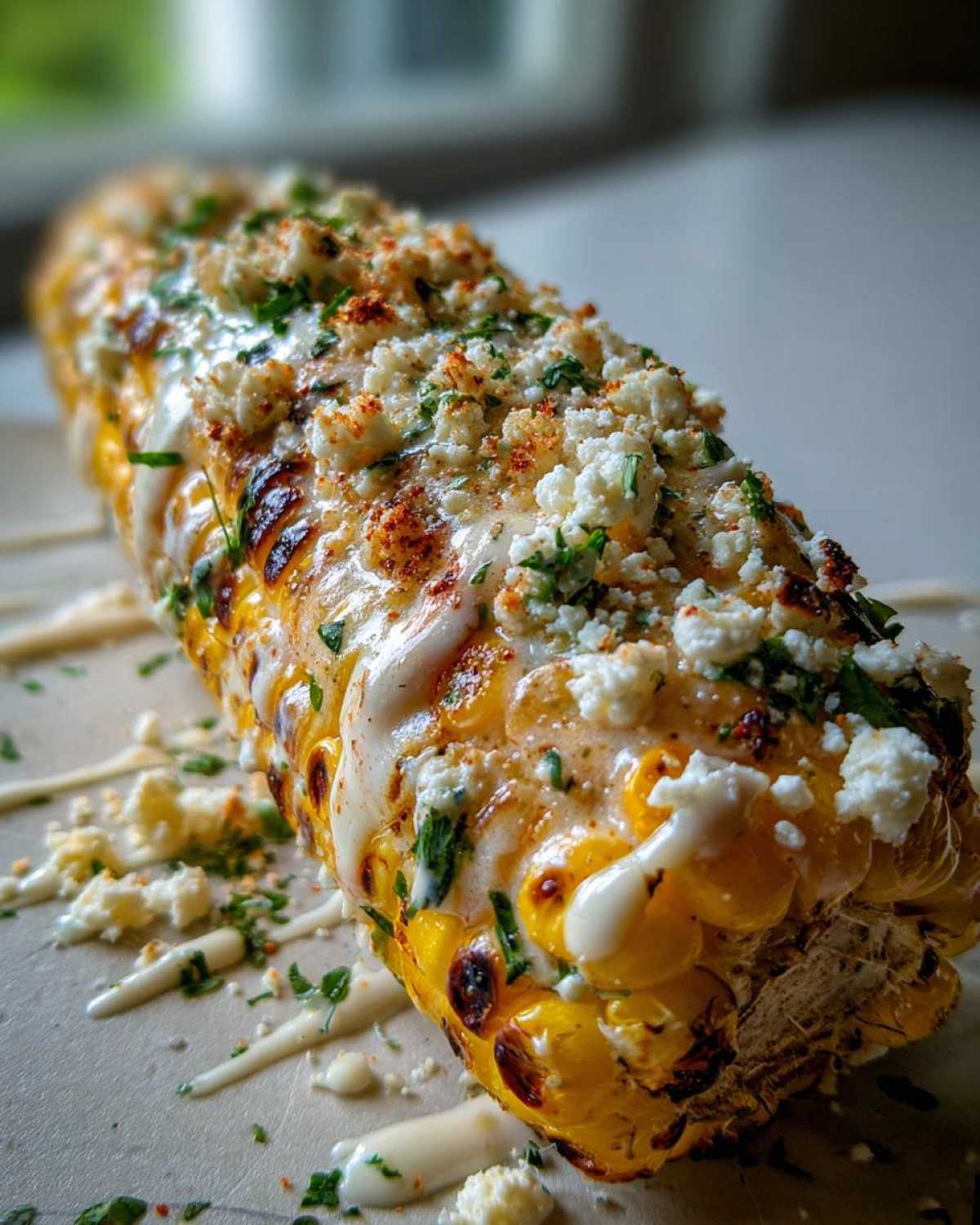 Cheesy street corn - detail 4