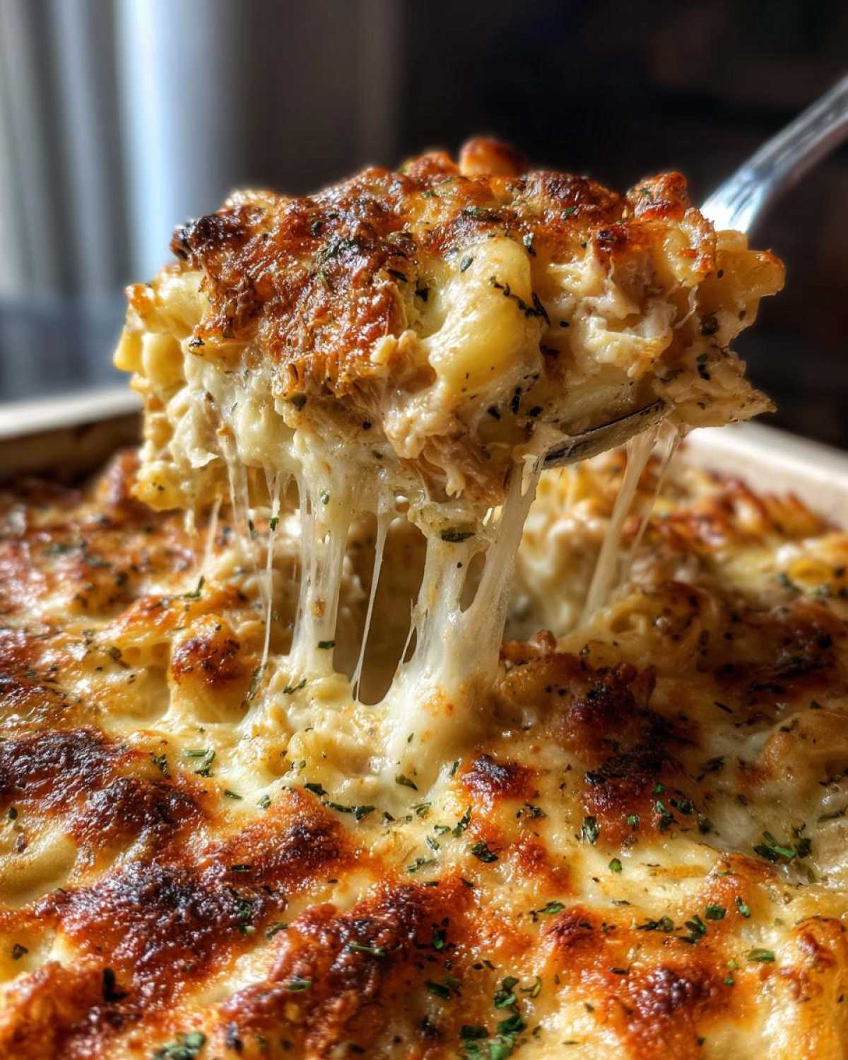 Cheesy tuna noodle casserole - detail 1