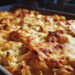 Cheesy tuna noodle casserole
