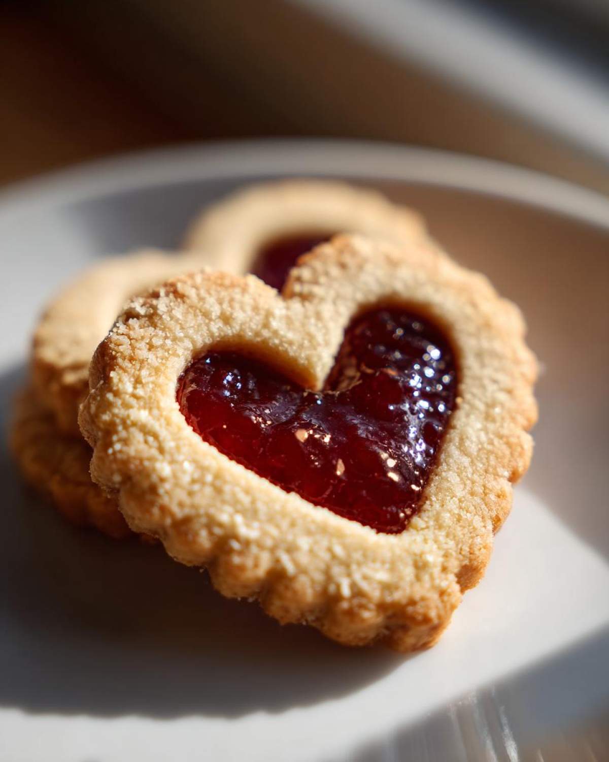 Cherry Almond Linzer Cookies - detail 1