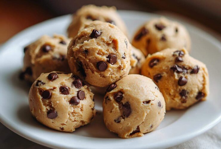 Chickpea Cookie Dough Bites (Vegan)