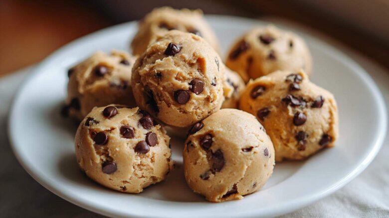Chickpea Cookie Dough Bites (Vegan)