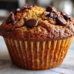 Chocolate chip banana muffins