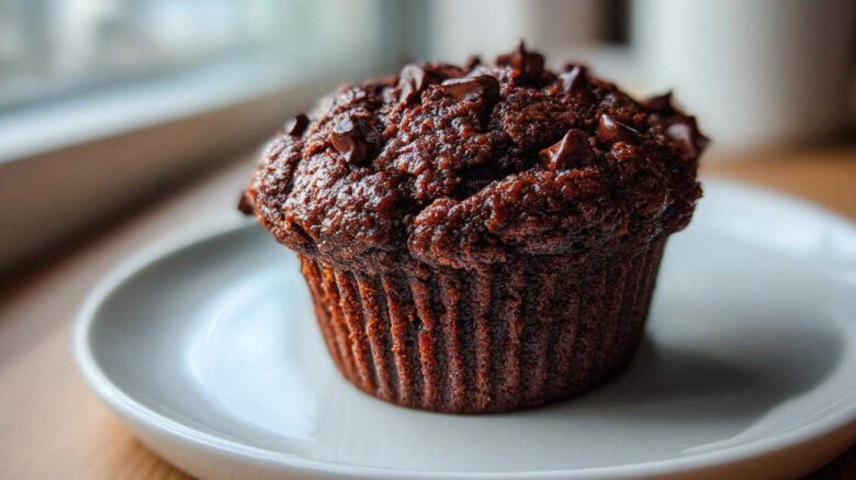 Chocolate protein muffins