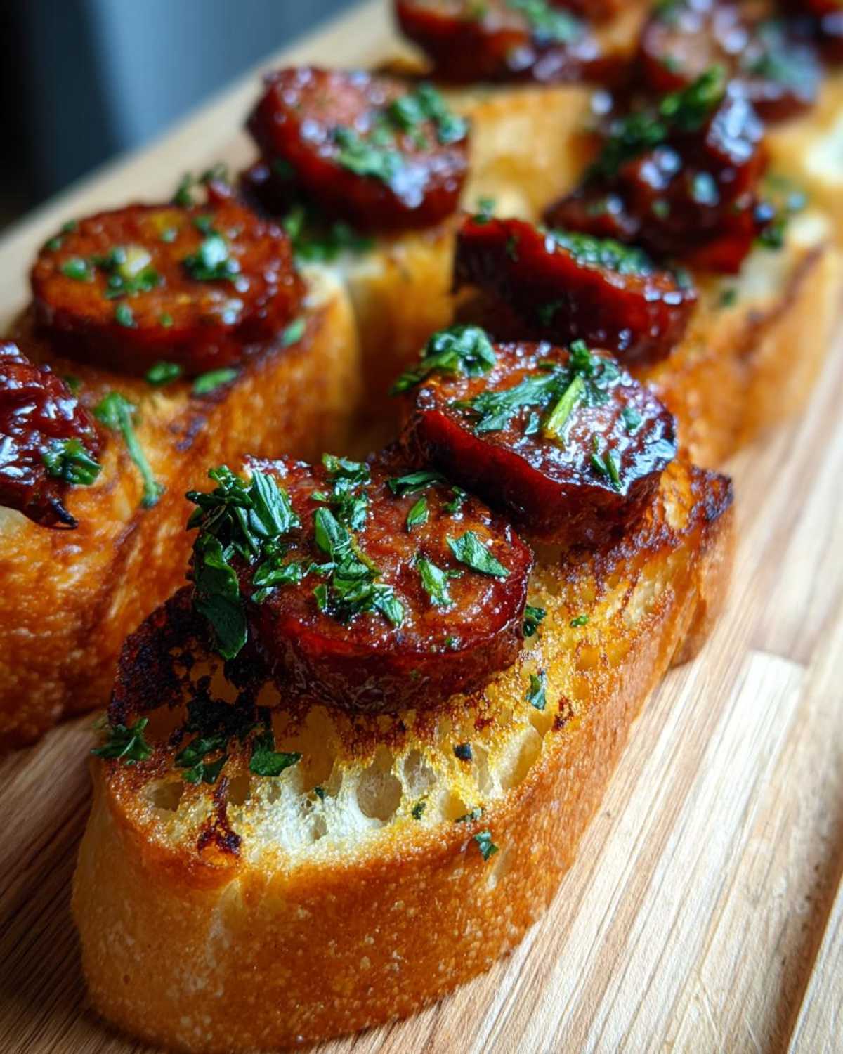 Chorizo and Date Crostini - detail 4