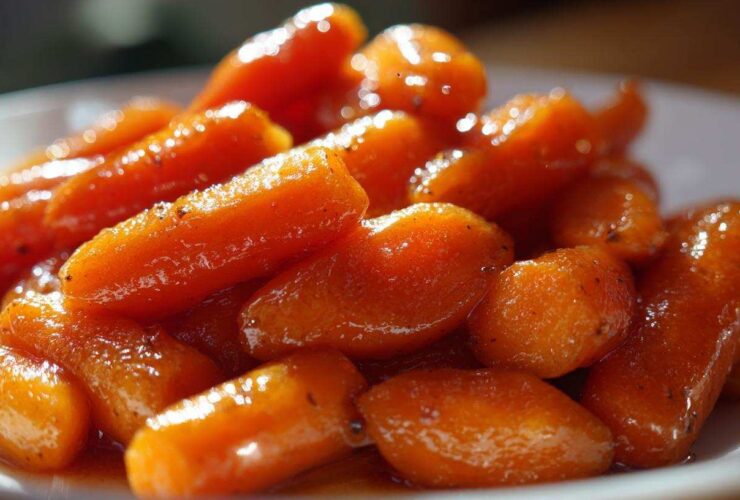 Cinnamon Maple-Glazed Carrots