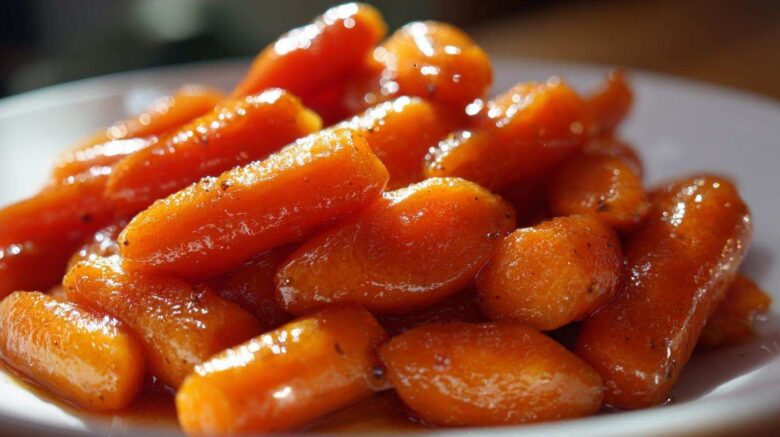 Cinnamon Maple-Glazed Carrots