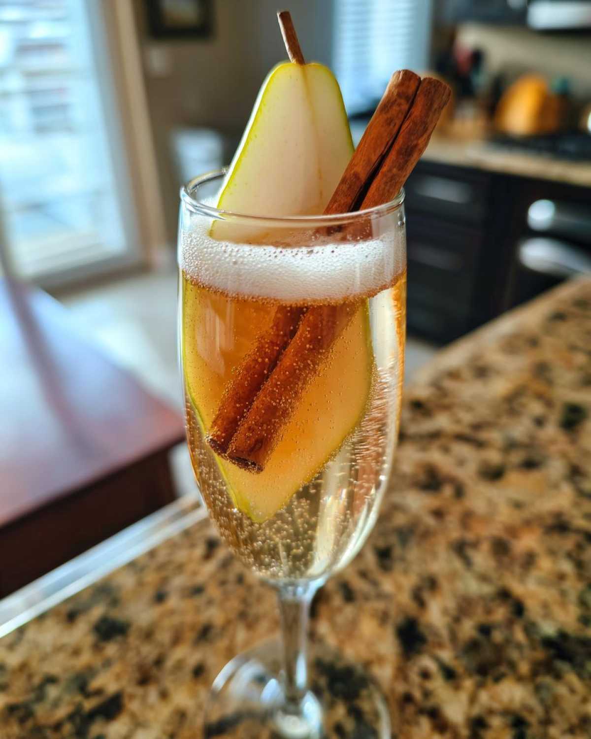 Cinnamon Pear Mimosas - detail 3