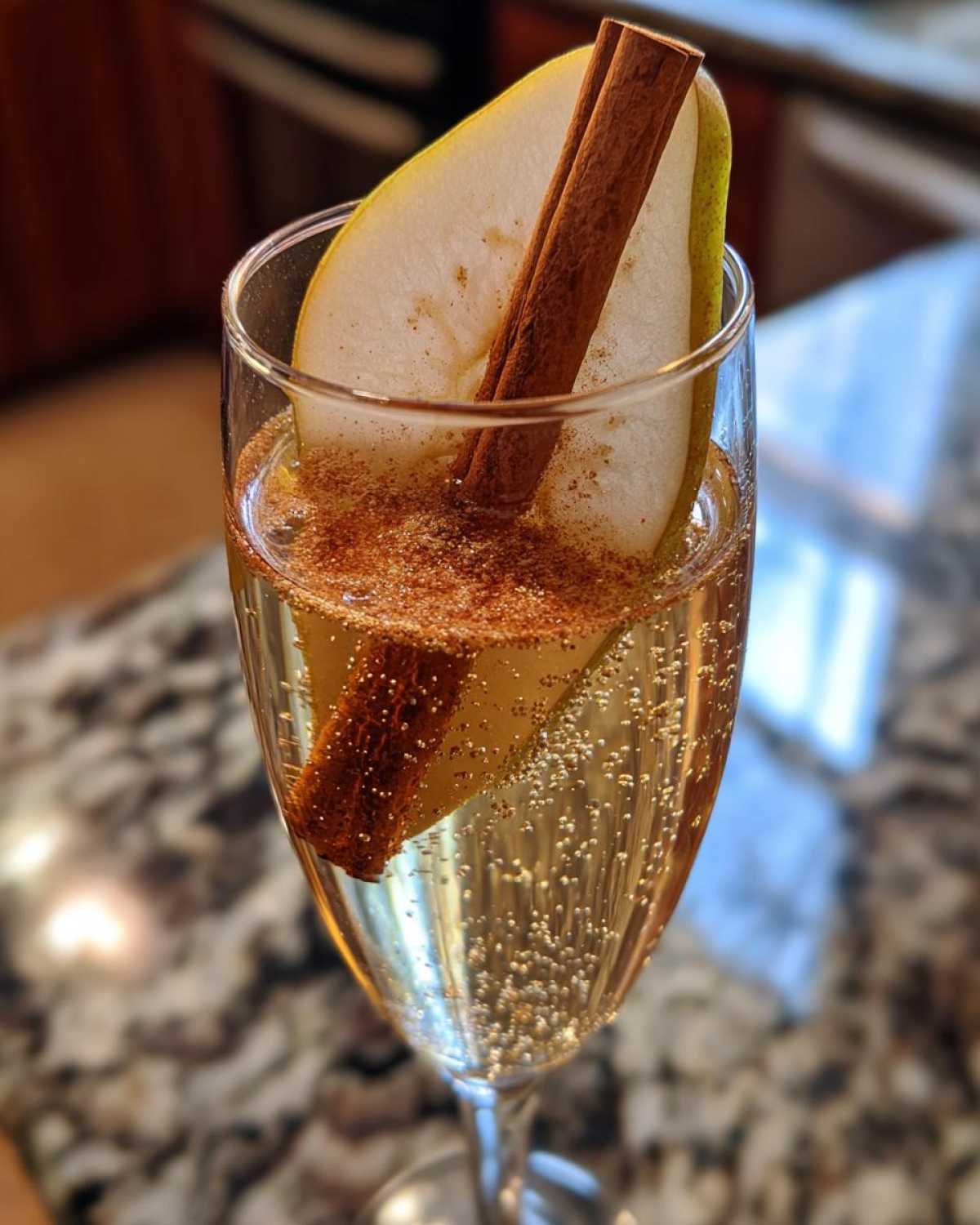 Cinnamon Pear Mimosas - detail 4