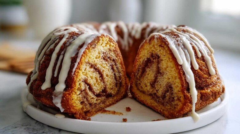 Cinnamon Roll Bundt Cake