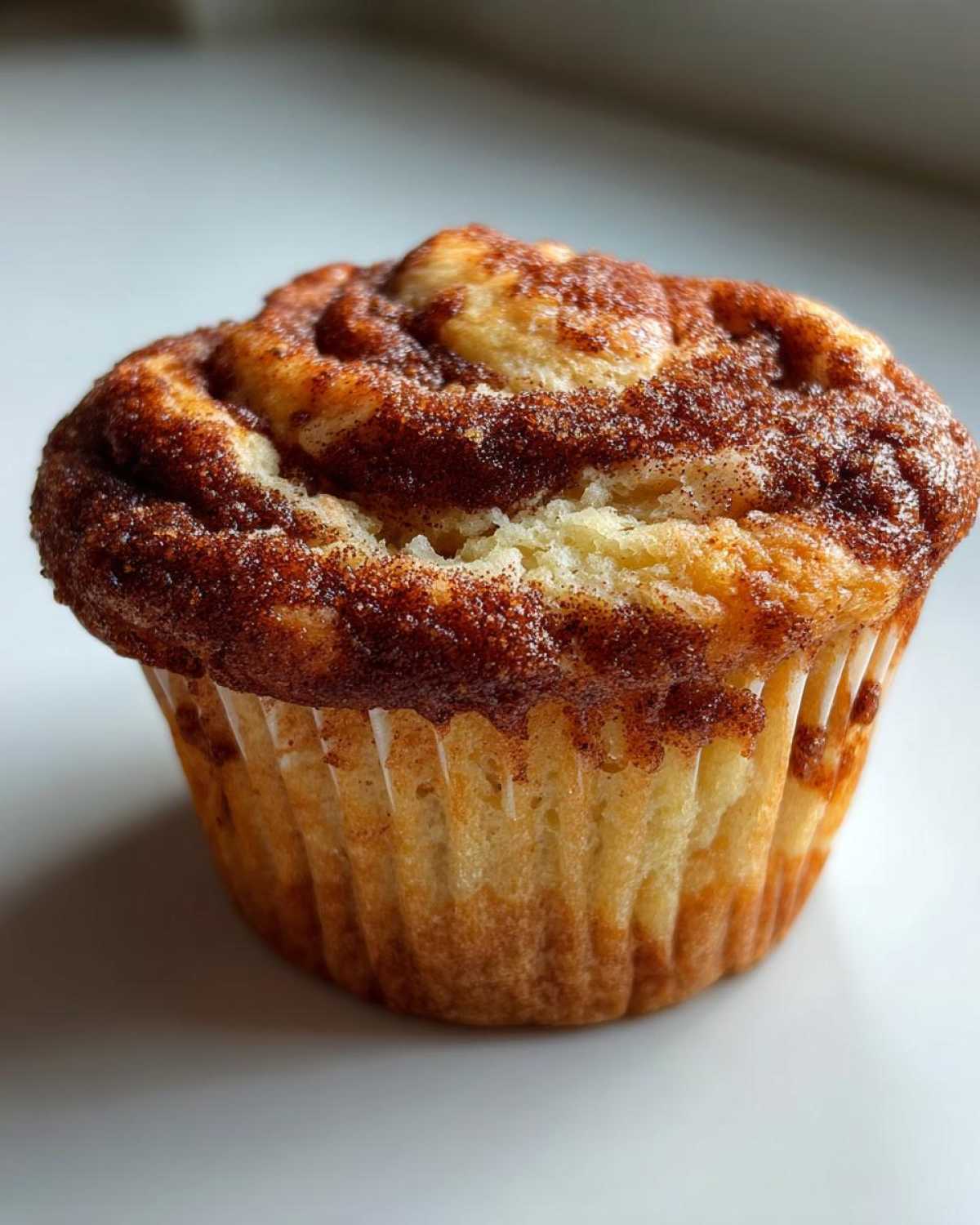 Cinnamon Roll Eggnog Muffins - detail 4