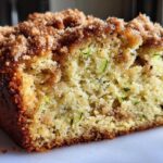 Cinnamon Streusel Topped Zucchini Bread Bakery Style