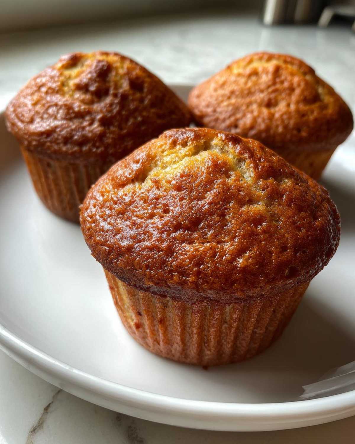Classic banana muffins - detail 1