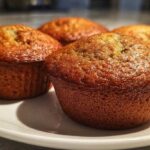 Classic banana muffins
