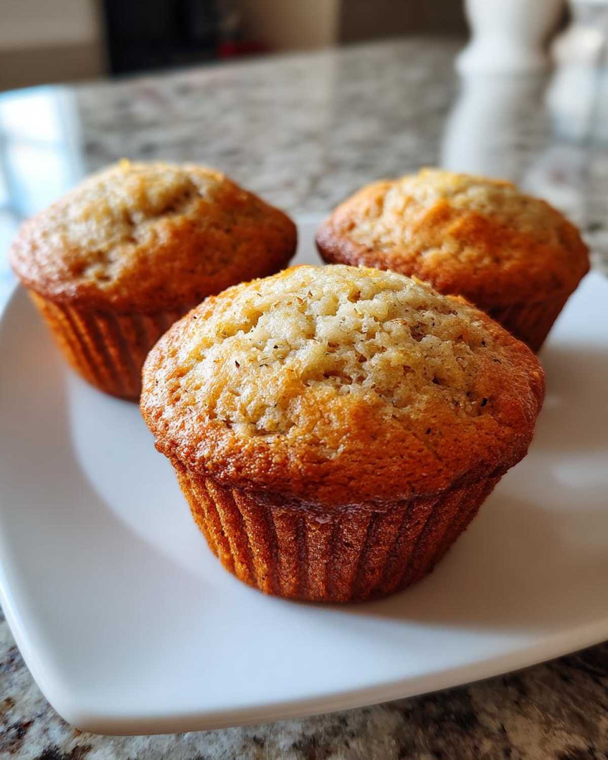 Classic banana muffins - detail 3