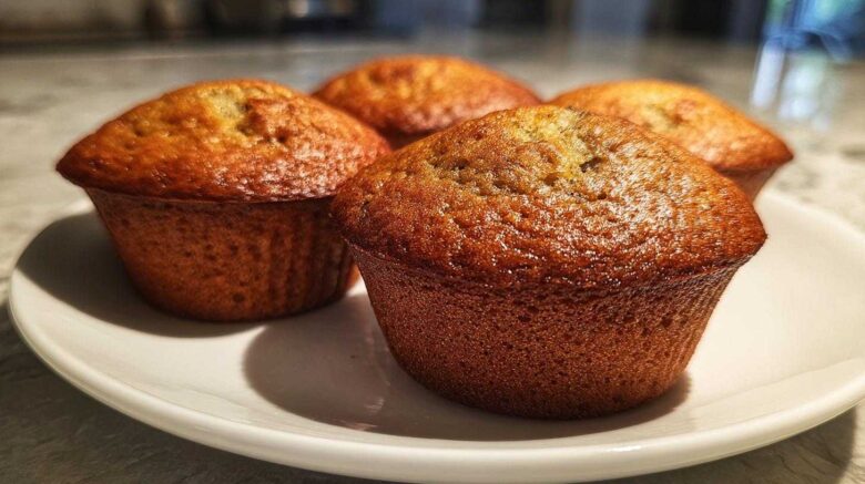 Classic banana muffins