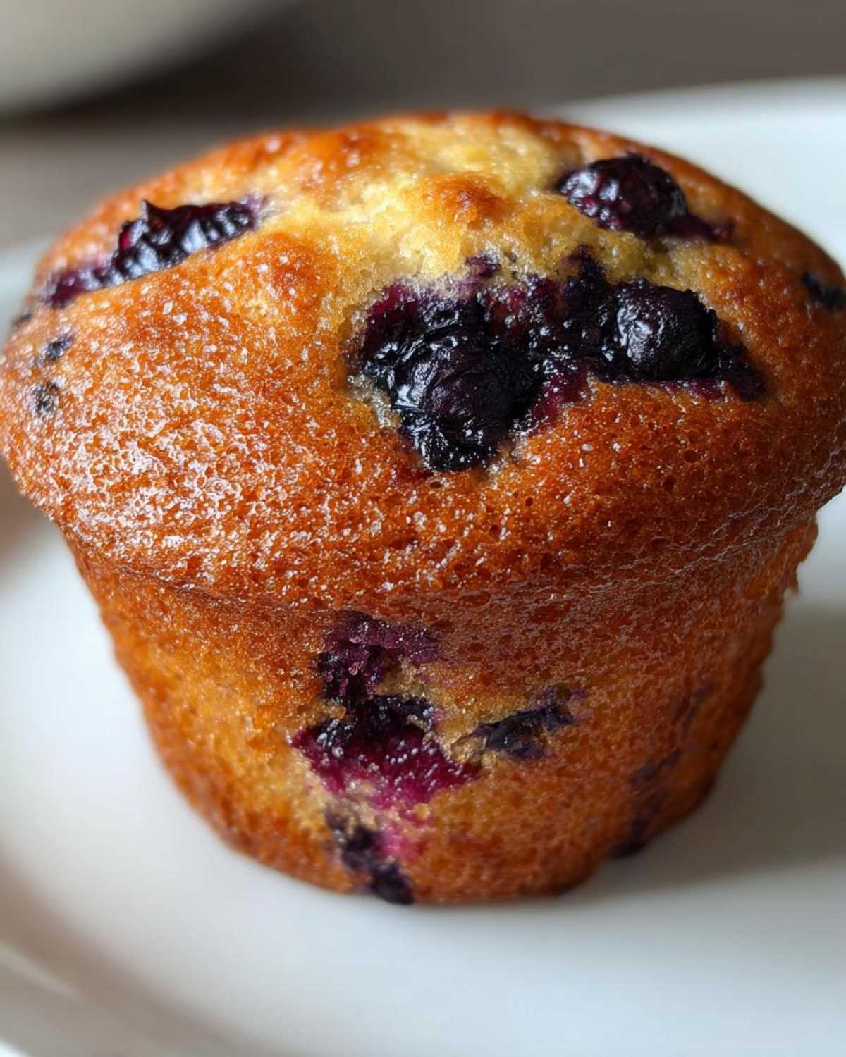 Classic blueberry muffins - detail 1