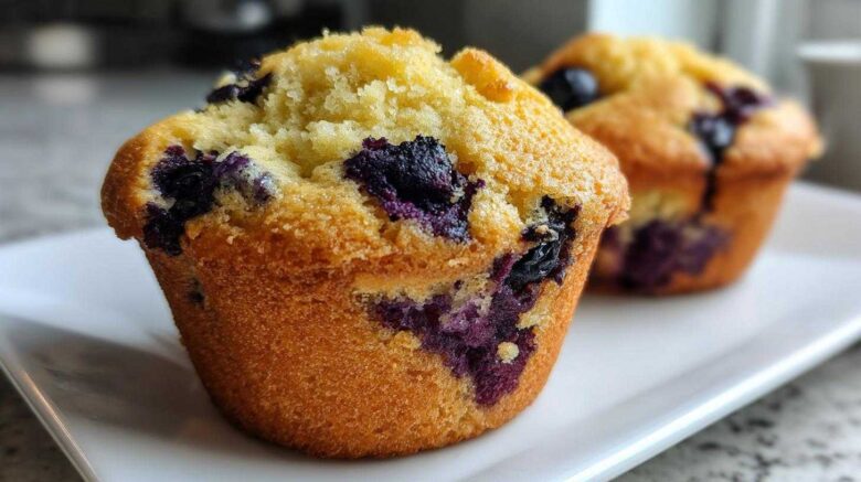 Classic blueberry muffins