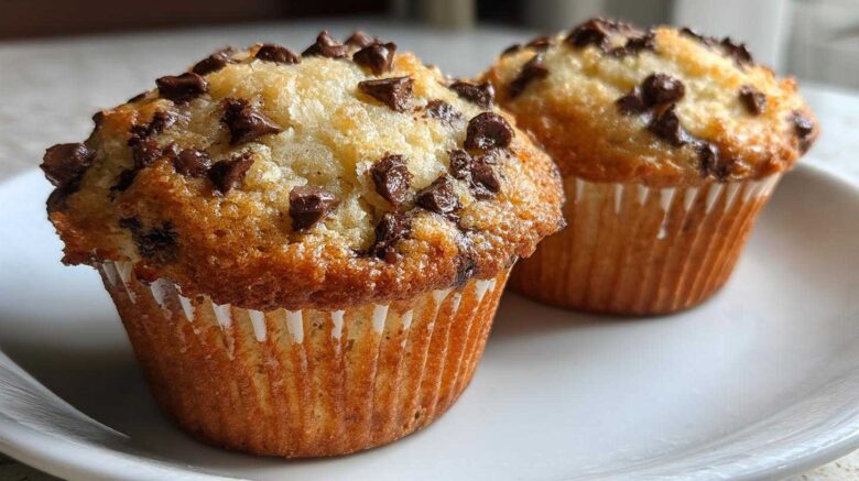 Classic chocolate chip muffins