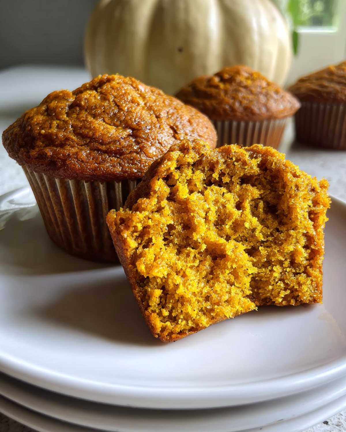Classic pumpkin muffins - detail 1