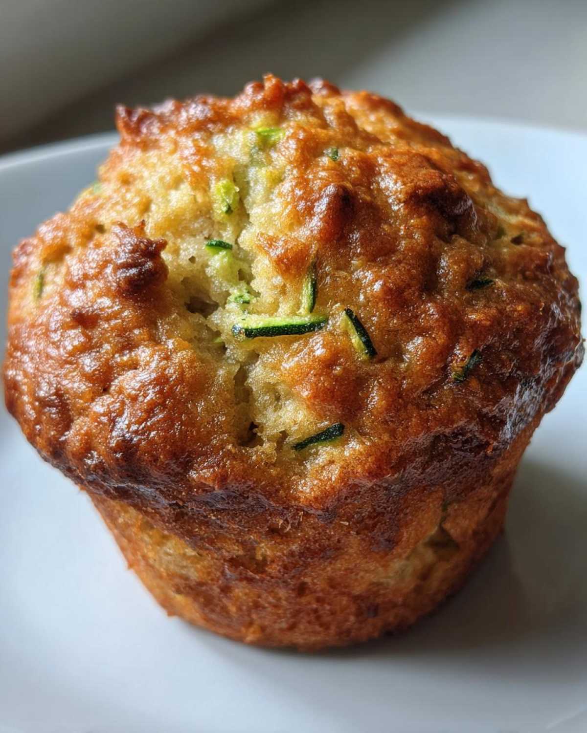 Classic zucchini muffins - detail 2