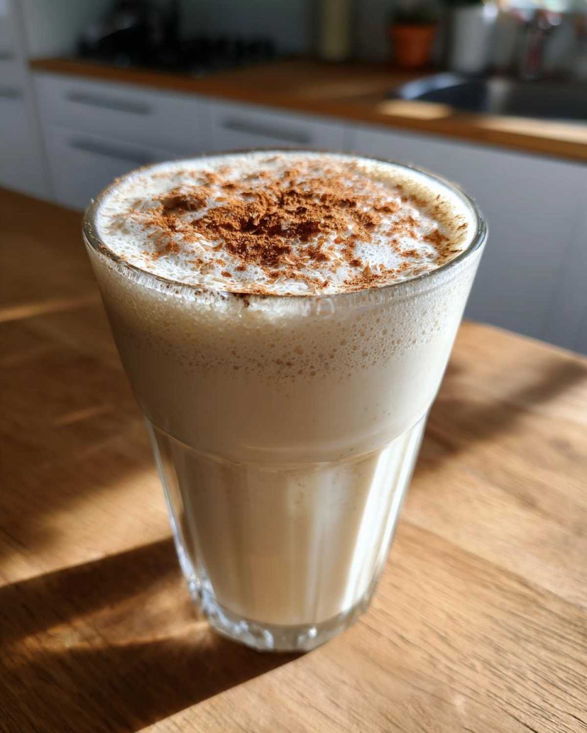 Coconut Eggnog Milkshake - detail 1