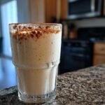 Coconut Eggnog Milkshake