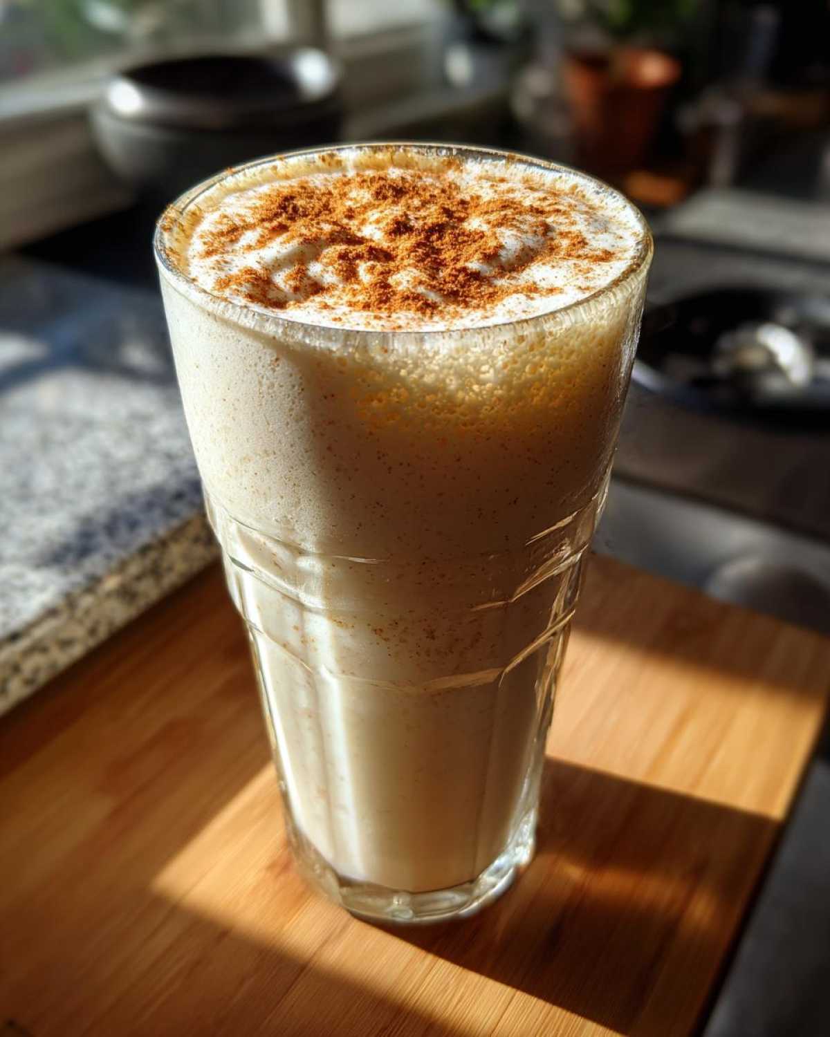 Coconut Eggnog Milkshake - detail 3